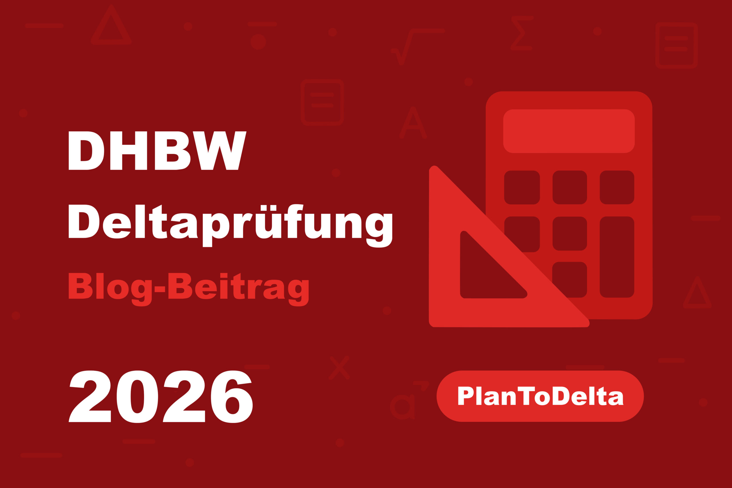 Deltaprüfung DHBW