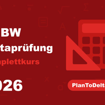 DHBW Deltaprüfung 2026 - Kompletter Vorbereitungskurs